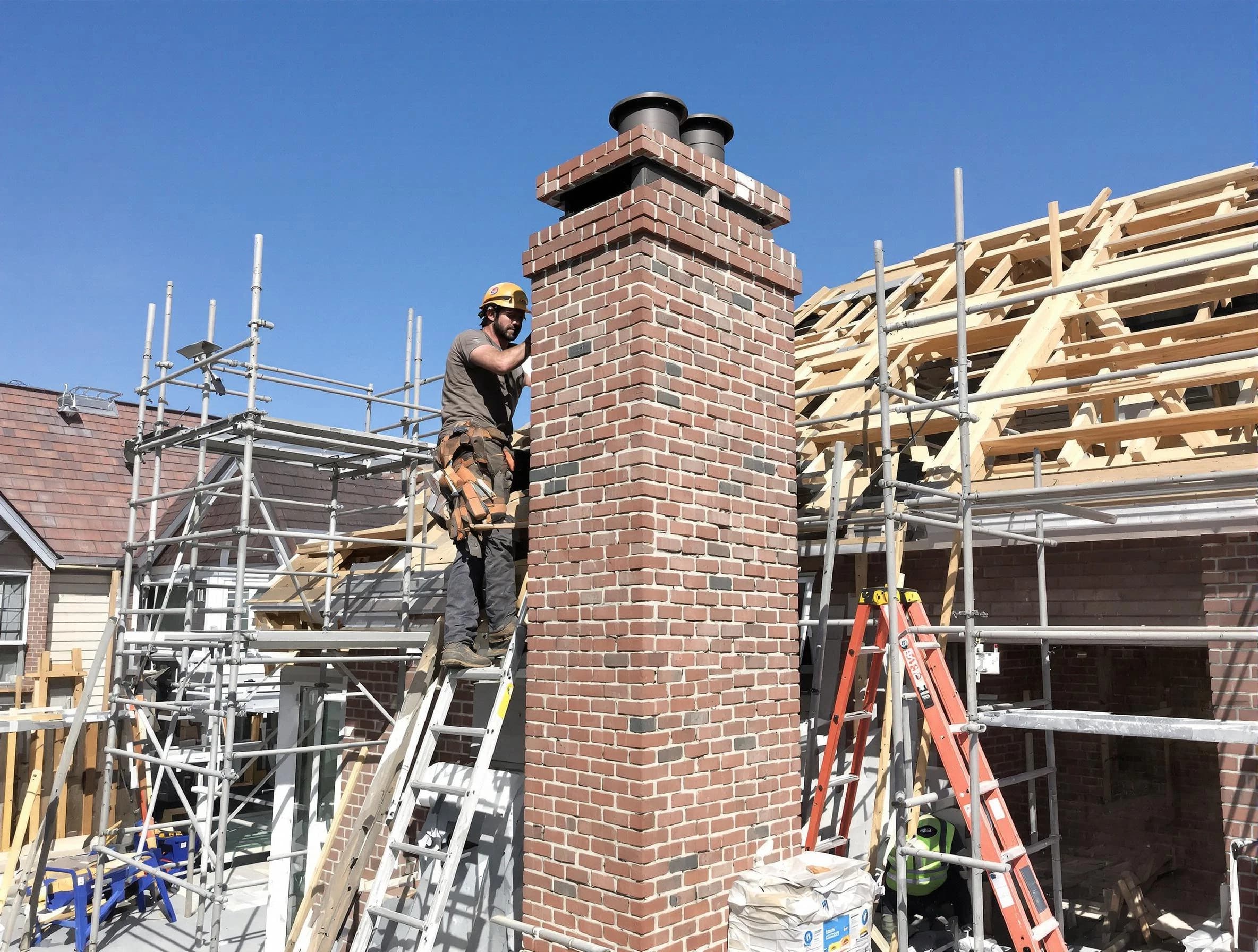 New chimney installation completed by New Sewickley Chimney Sweep in New Sewickley, PA