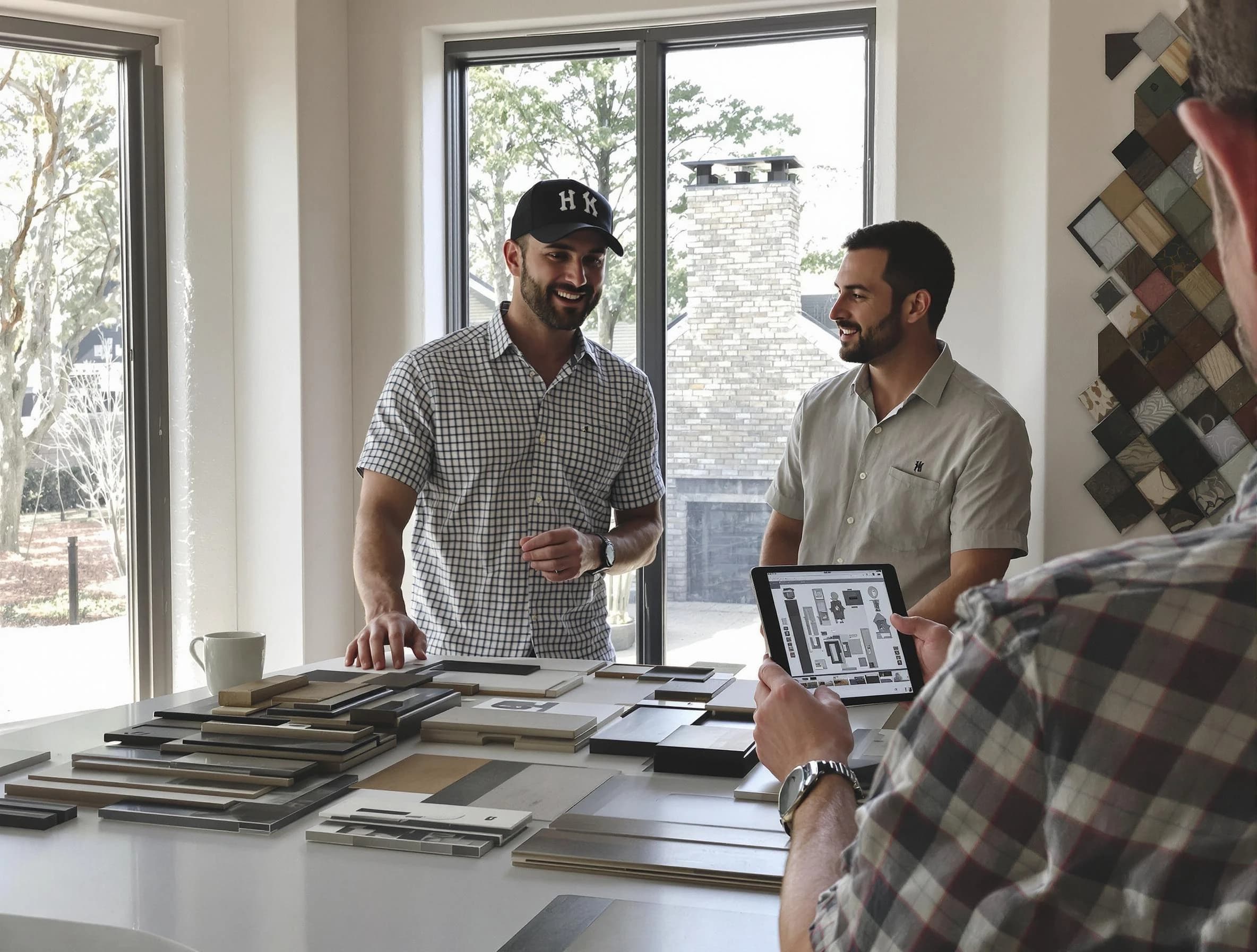 New Sewickley Chimney Sweep remodeling a chimney and fireplace in New Sewickley, PA