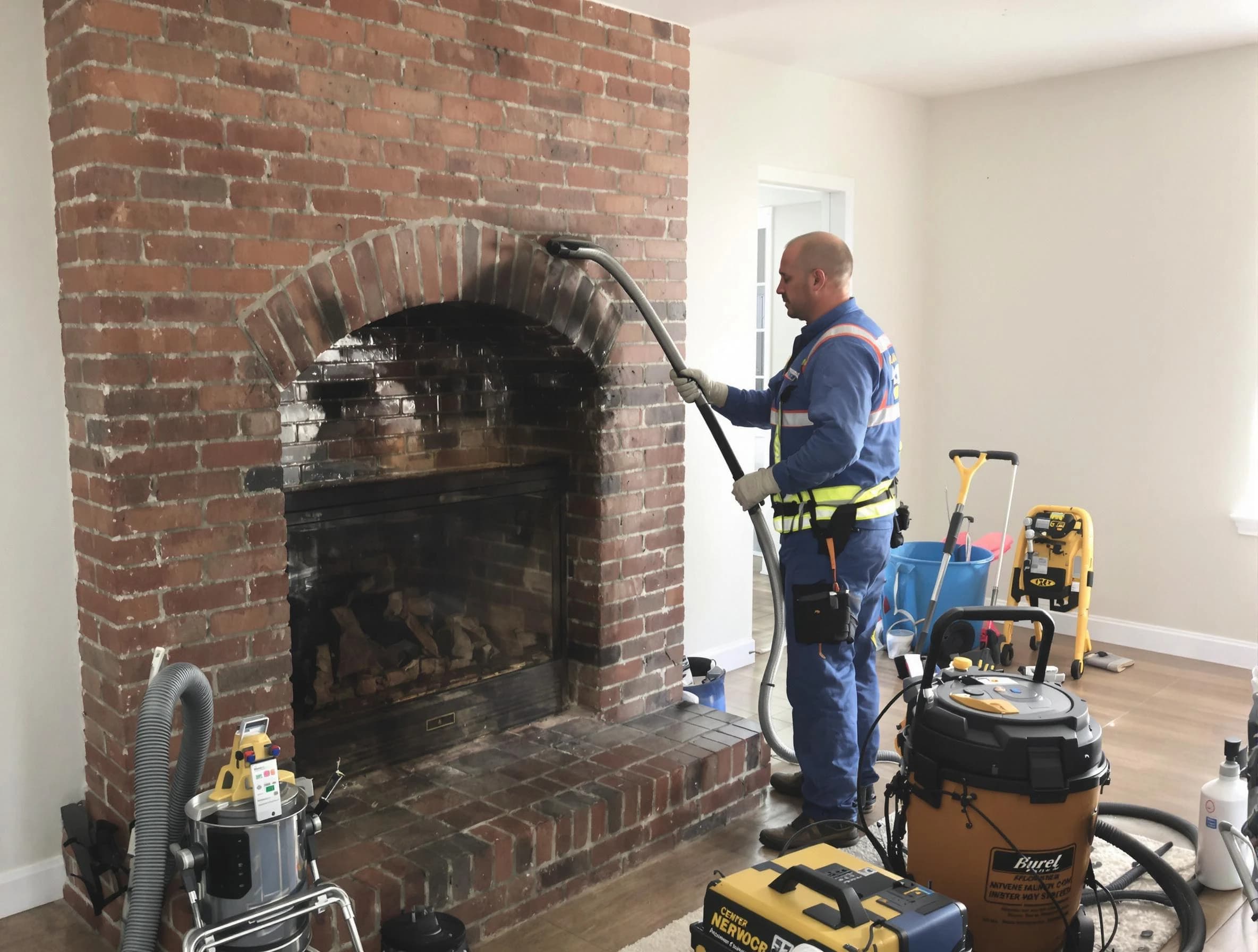 New Sewickley Chimney Sweep expert performing detailed chimney sweep in New Sewickley, PA