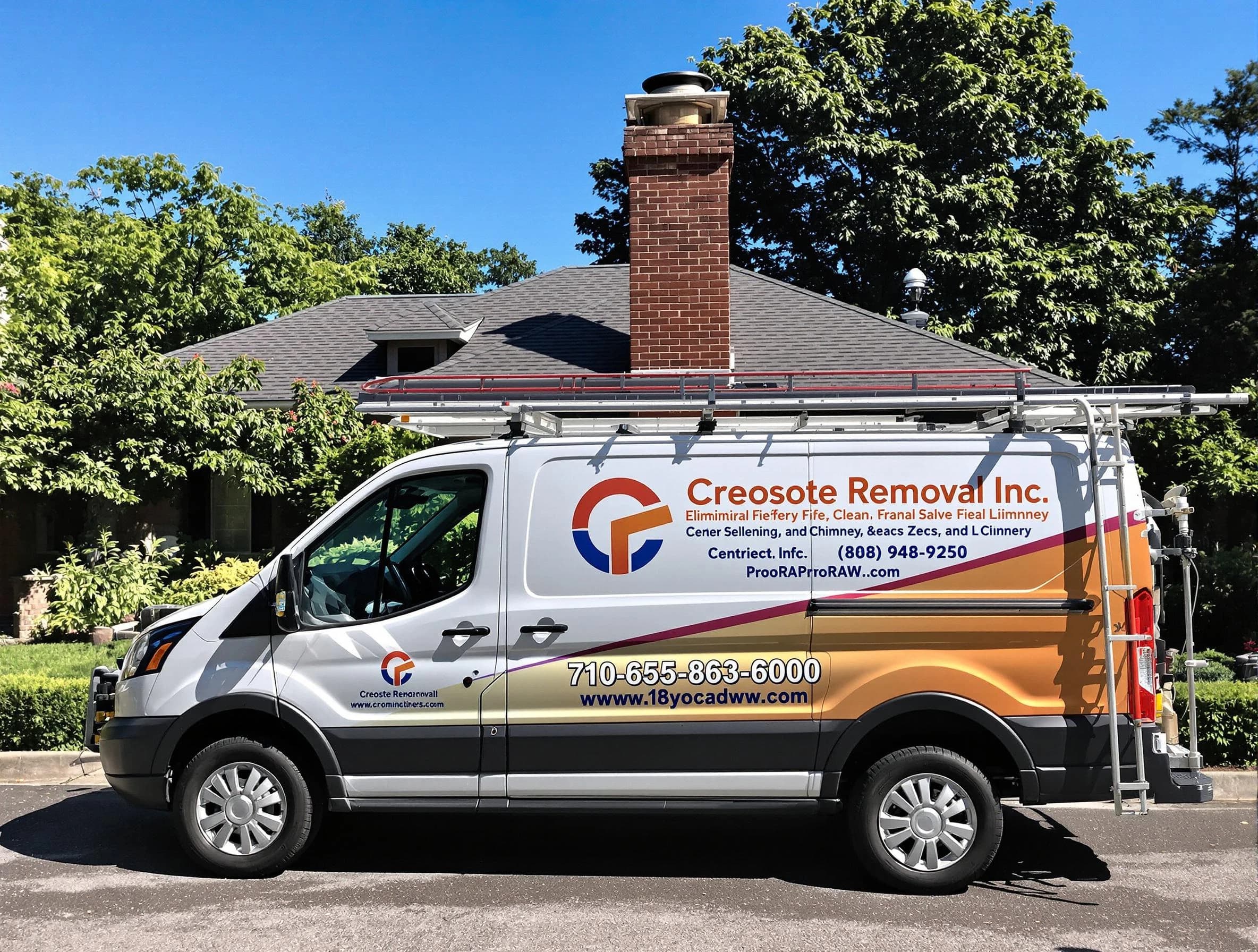 New Sewickley Chimney Sweep technician removing creosote safely in New Sewickley, PA