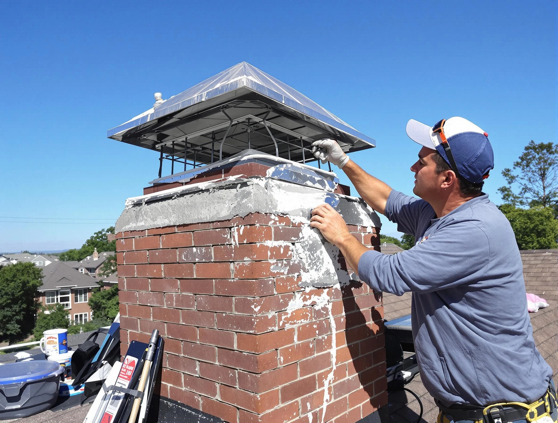 Chimney Crown Services service in New Sewickley, PA