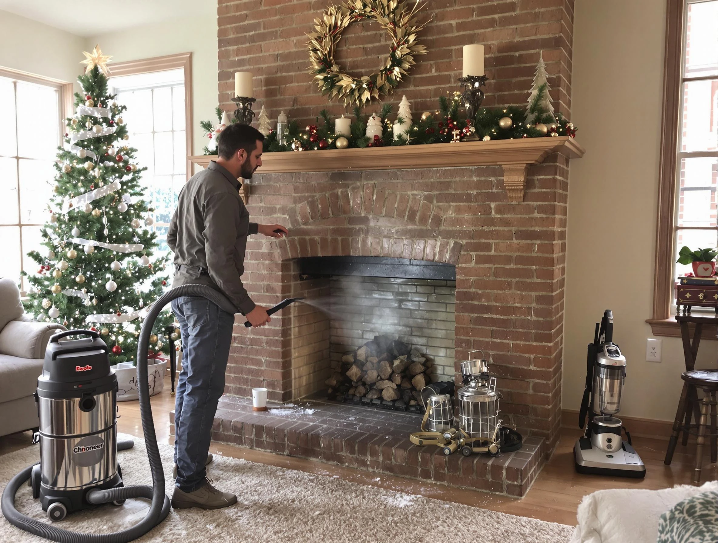Fireplace Cleaning in New Sewickley